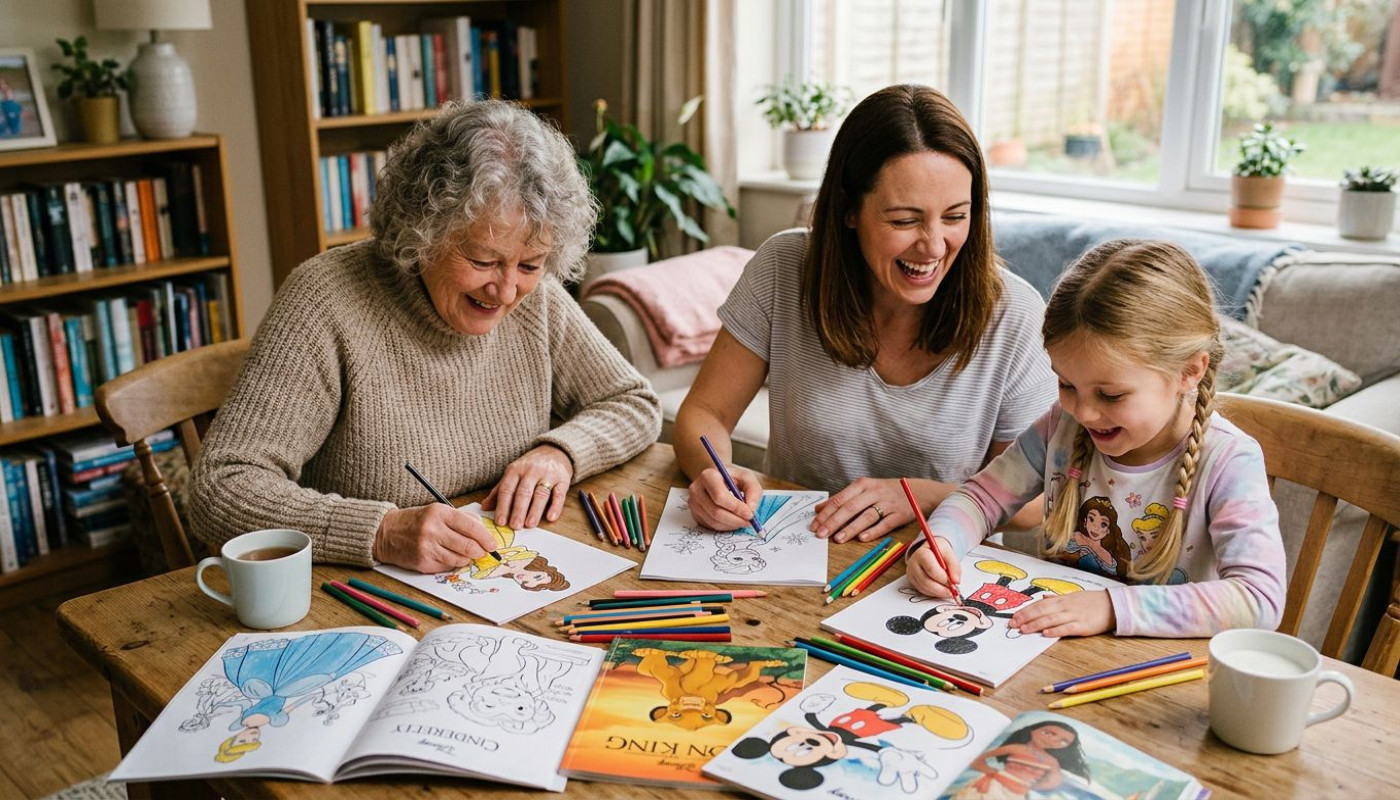 Pourquoi les coloriages de disney fascinent-ils toutes les générations ?